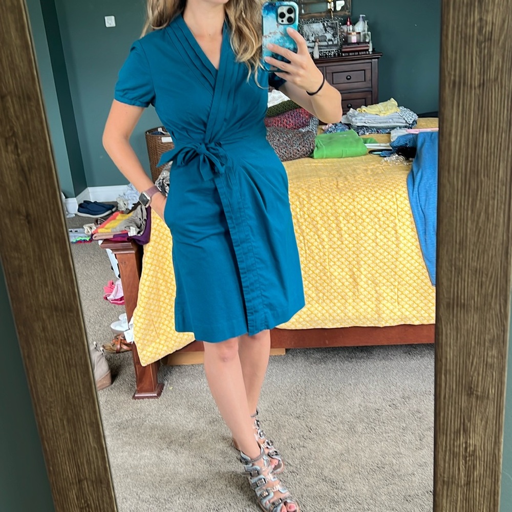 THE LIMITED faux wrap dress